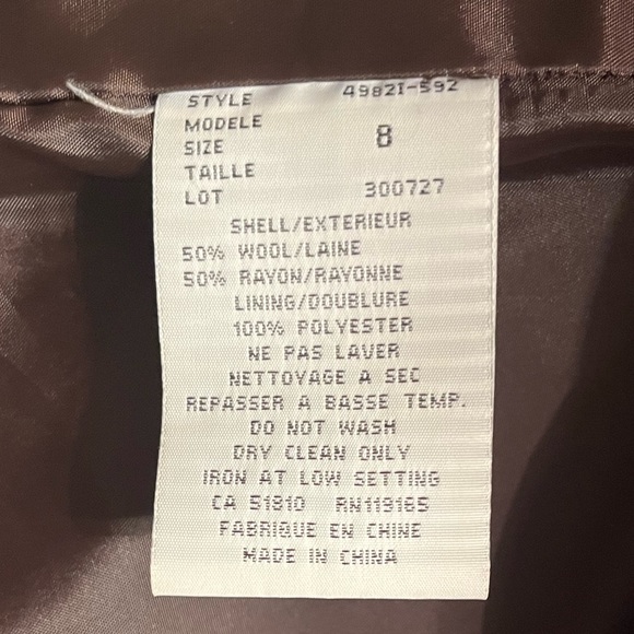 50 % wool, two-piece suit, blazer with pants. - Picture 11 of 11